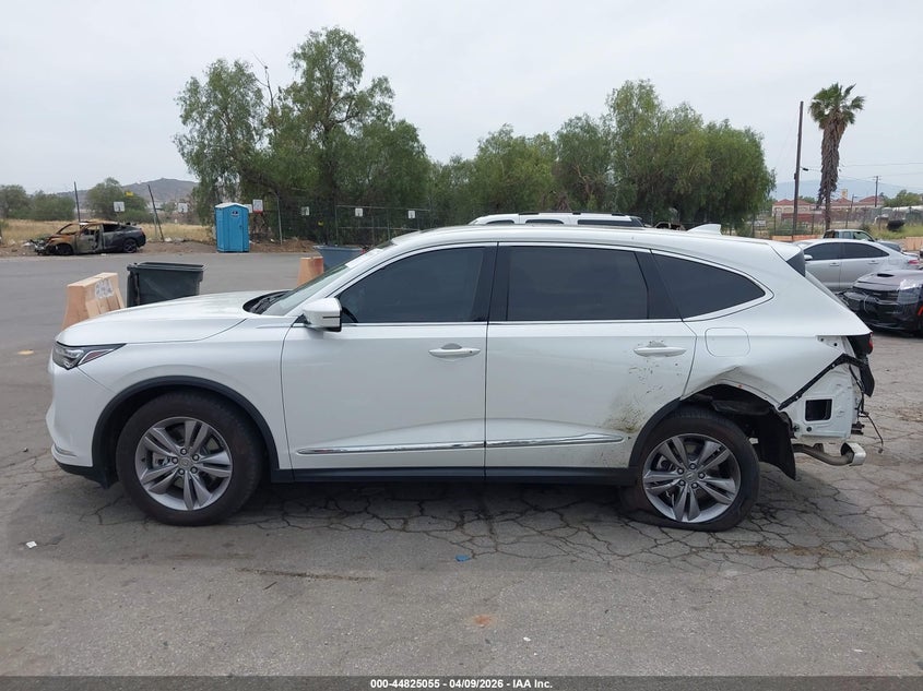 2022 Acura Mdx Standard VIN: 5J8YE1H31NL001786 Lot: 44825055