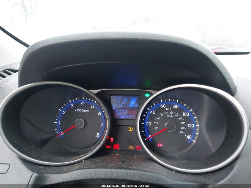 2014 Hyundai Tucson Se VIN: KM8JU3AG0EU803845 Lot: 44825087