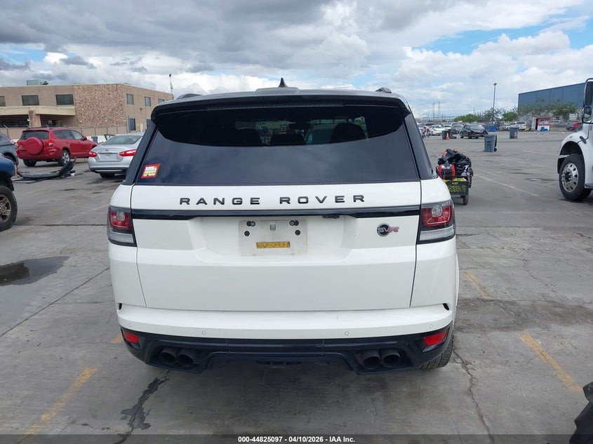 2017 Land Rover Range Rover Sport 5.0L V8 Supercharged Svr VIN: SALWZ2FE3HA147829 Lot: 44825097