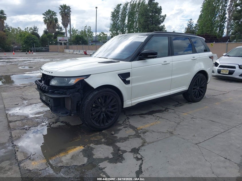 2017 Land Rover Range Rover Sport 5.0L V8 Supercharged Svr VIN: SALWZ2FE3HA147829 Lot: 44825097