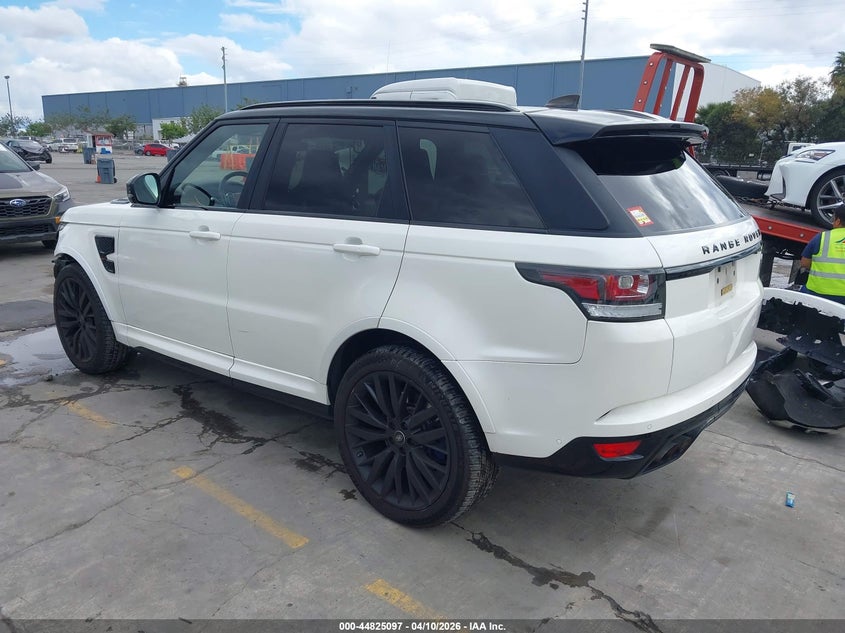2017 Land Rover Range Rover Sport 5.0L V8 Supercharged Svr VIN: SALWZ2FE3HA147829 Lot: 44825097