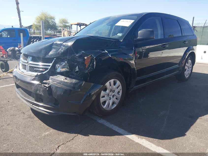 3C4PDCAB8FT510998 2015 Dodge Journey 2.4 American Value Pkg black