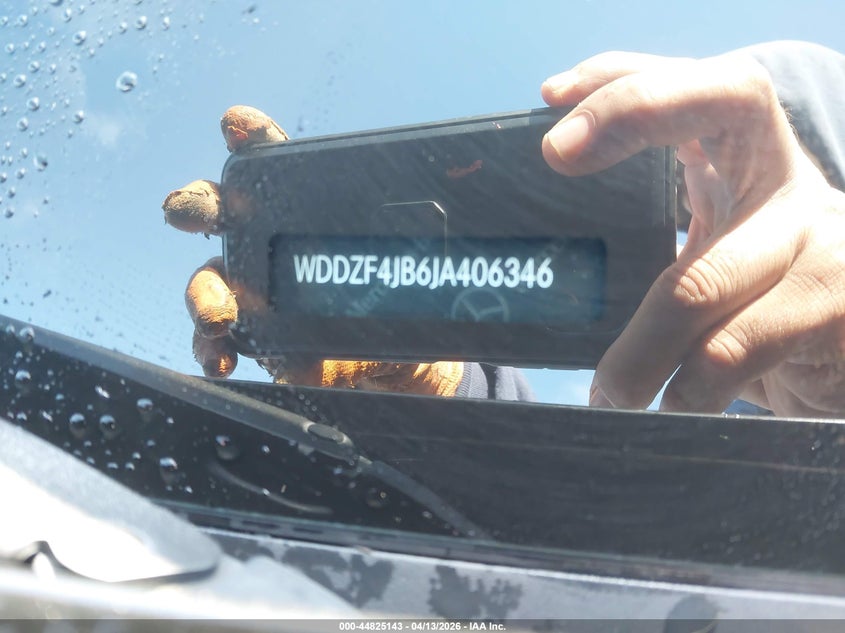 2018 Mercedes-Benz E 300 VIN: WDDZF4JB6JA406346 Lot: 44825143