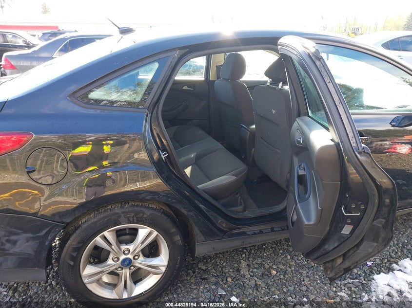2013 Ford Focus 2.0 Se black Lot 111044825194 Vin 1FADP3F26DL289998