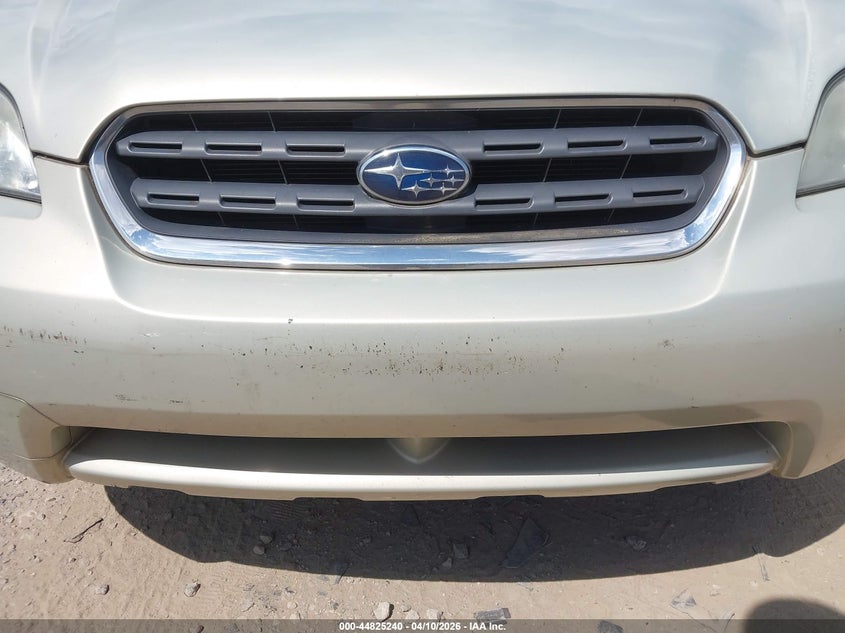 2007 Subaru Outback 2.5I Basic VIN: 4S4BP61C476312955 Lot: 44825240