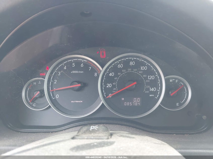 2007 Subaru Outback 2.5I Basic VIN: 4S4BP61C476312955 Lot: 44825240