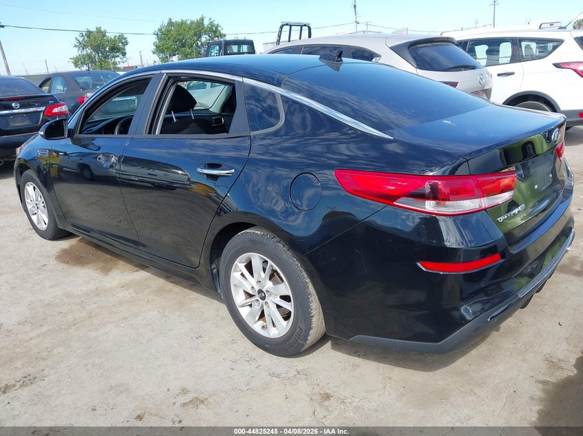 Vin: 5xxgt4l37kg275577, lot: 45322517, kia optima lx 20193