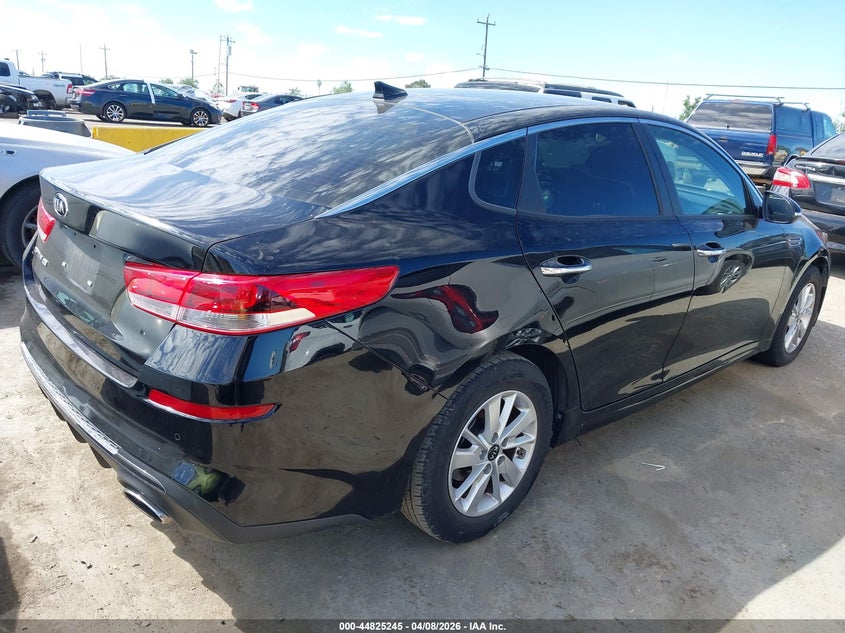 Vin: 5xxgt4l37kg275577, lot: 45322517, kia optima lx 20194