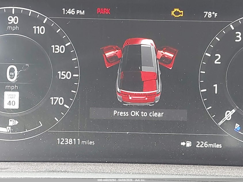 2020 Land Rover Range Rover Sport Hse Dynamic VIN: SALWR2SE7LA706524 Lot: 44825294