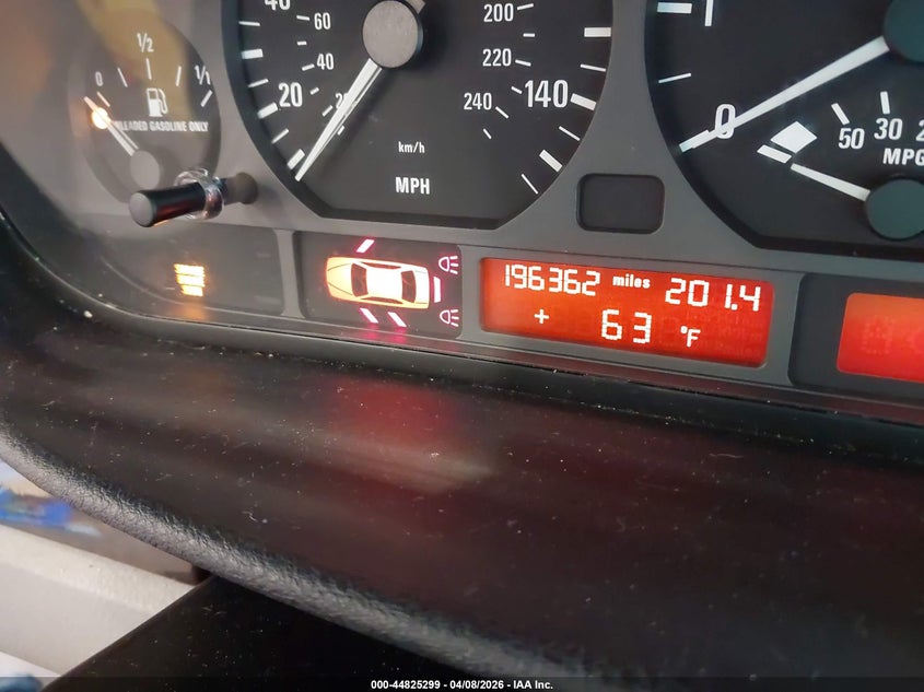 2002 BMW 325I VIN: WBAEV33442KL65406 Lot: 44825299