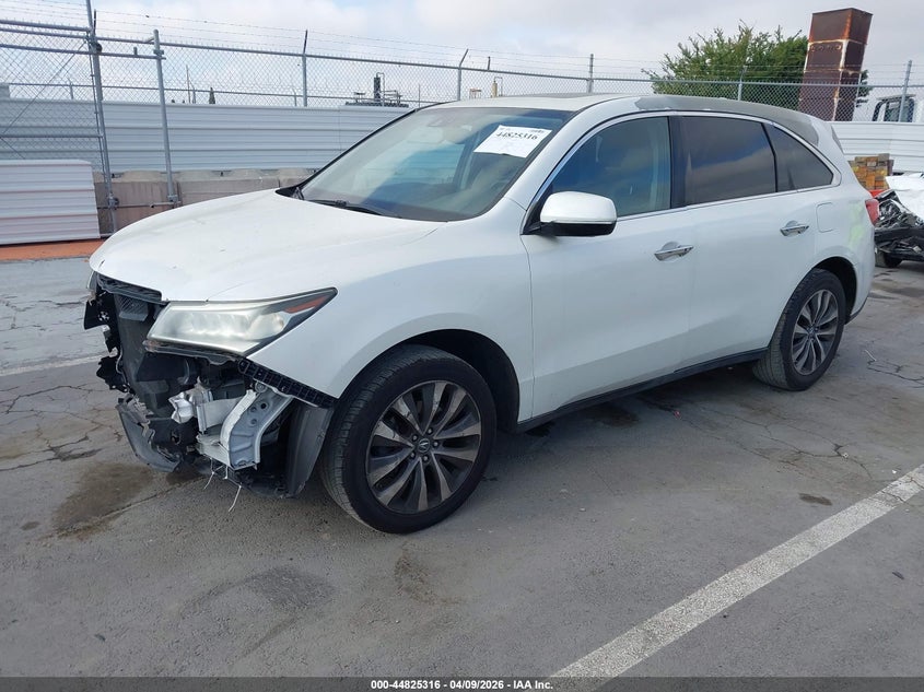 2015 Acura Mdx Technology Package