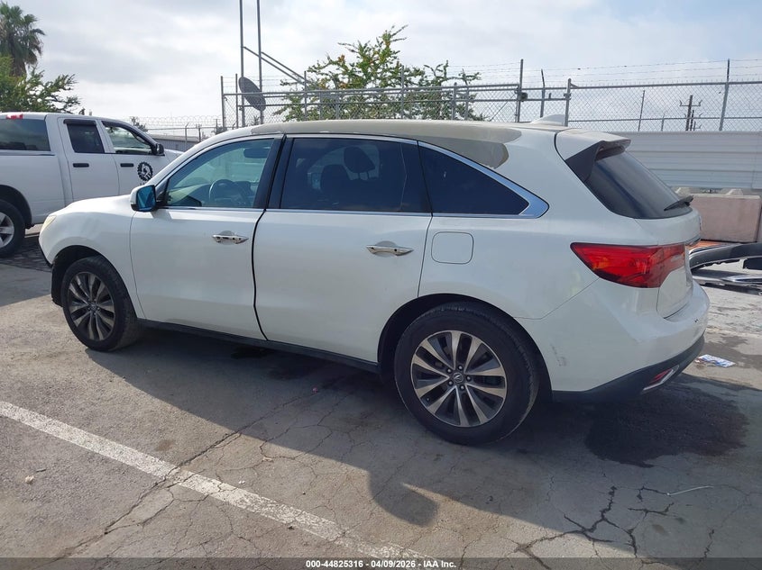 2015 Acura Mdx Technology Package