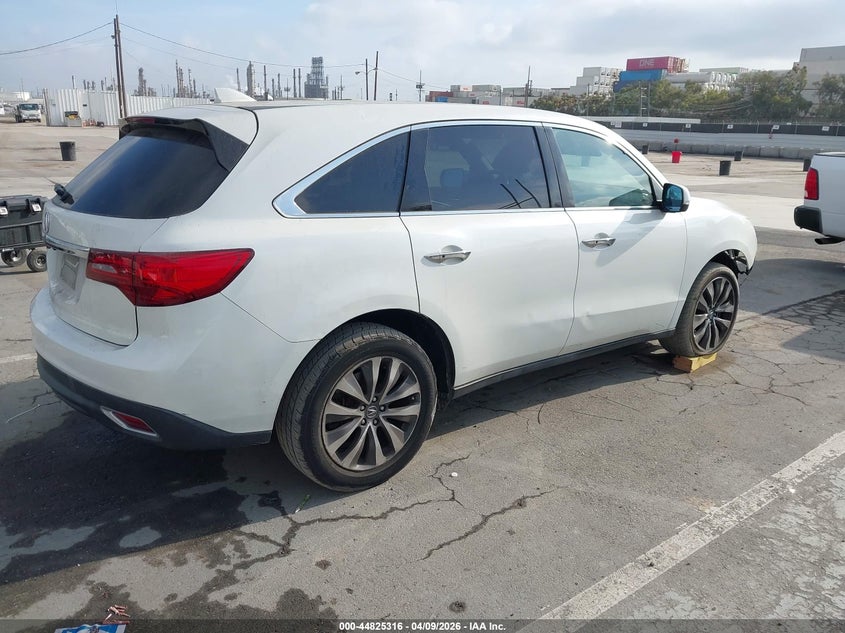 2015 Acura Mdx Technology Package