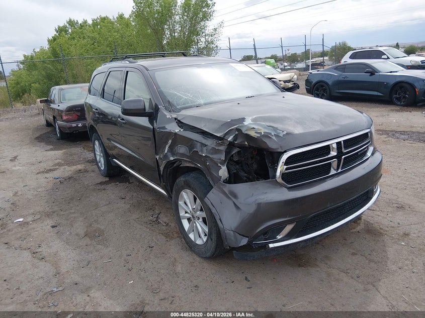 1C4RDJAG2KC764737 2019 Dodge Durango 3.6 Sxt Awd grey