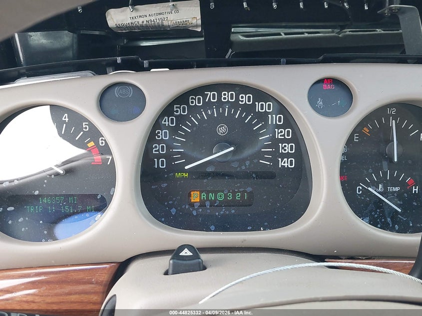 2001 Buick Lesabre Custom VIN: 1G4HP54K814200928 Lot: 44825332