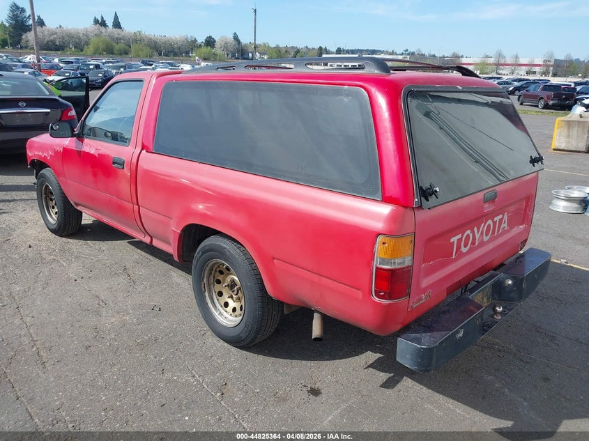 1990 Toyota Pickup 1/2 Ton Sht Wheelbase Dlx