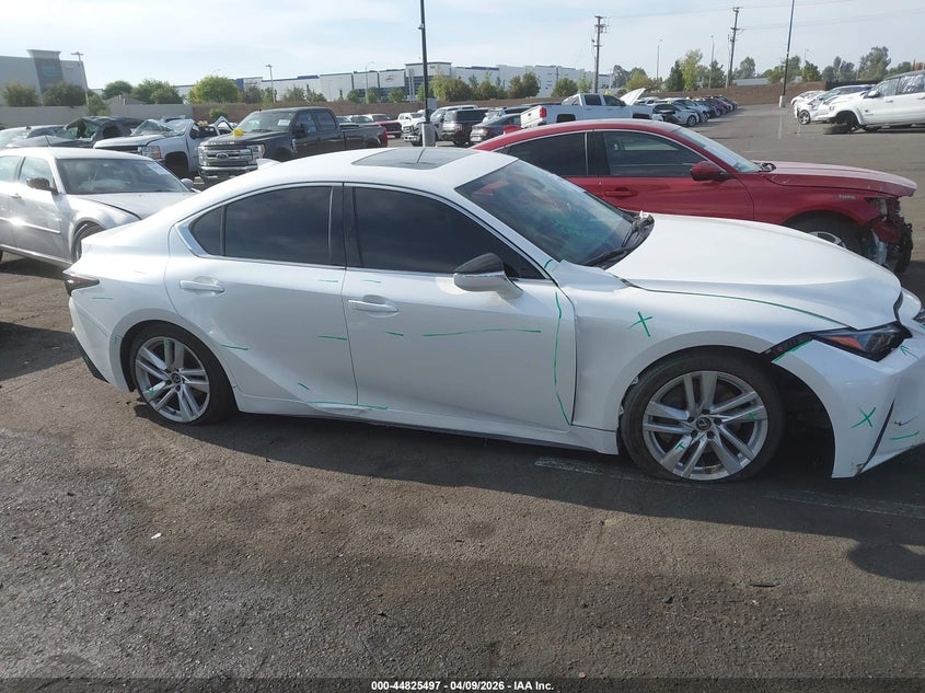 2021 Lexus Is 300 VIN: JTHCA1D29M5109558 Lot: 44825497