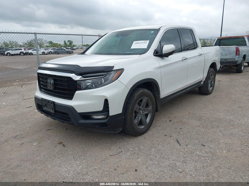 2023 Honda Ridgeline 3.5 Rtl-E white Lot 111044825514 Vin 5FPYK3F72PB054518