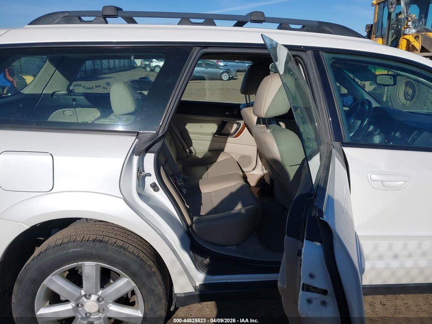 2008 Subaru Outback 2.5I Limited/2.5I Limited L.l. Bean Edition VIN: 4S4BP62C687316516 Lot: 44825523