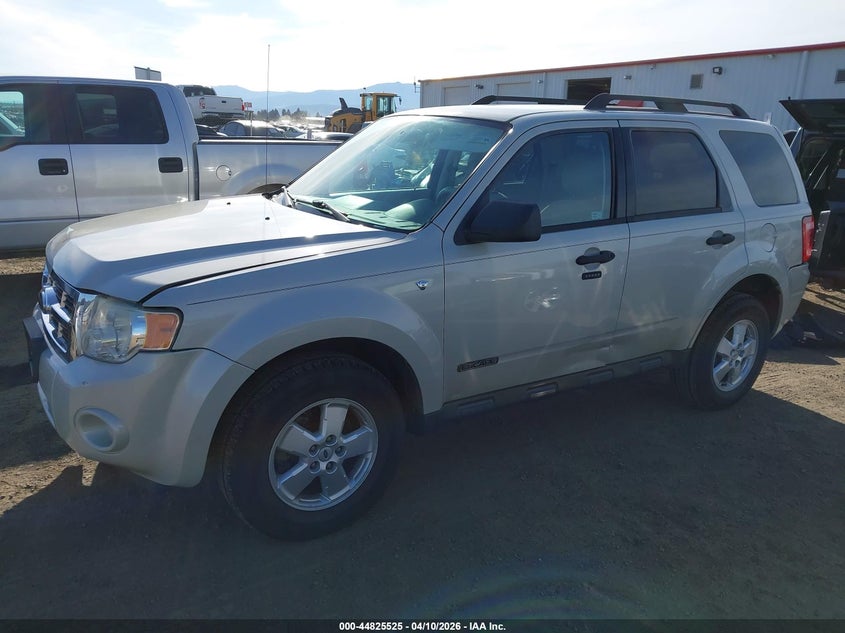 2008 Ford Escape 3.0 Xlt Silver Lot 111044825525 Vin 1FMCU93148KB00981