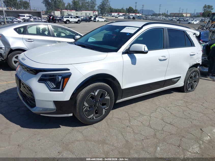 Vin: kndcr3l18s5144068, lot: 45322817, kia niro ev wind 20252