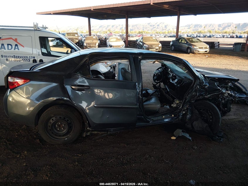 2016 Toyota Corolla Le VIN: 2T1BURHE7GC683607 Lot: 44825571