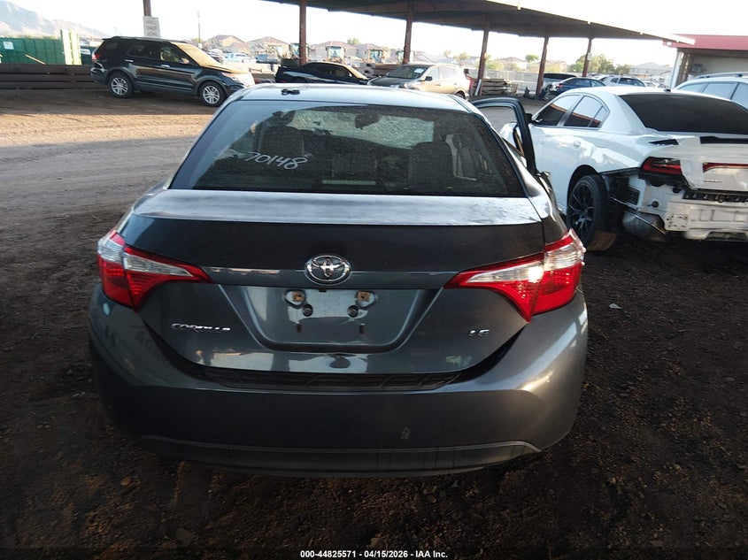 2016 Toyota Corolla Le VIN: 2T1BURHE7GC683607 Lot: 44825571