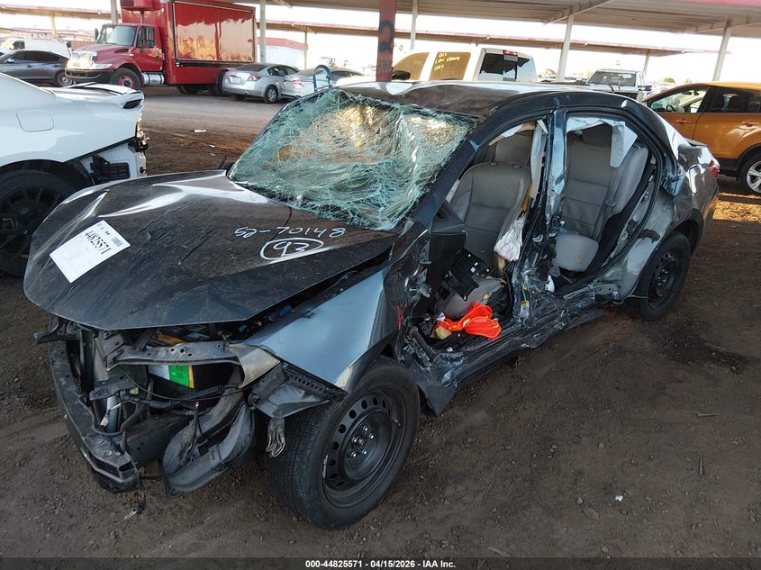 2016 Toyota Corolla Le VIN: 2T1BURHE7GC683607 Lot: 44825571