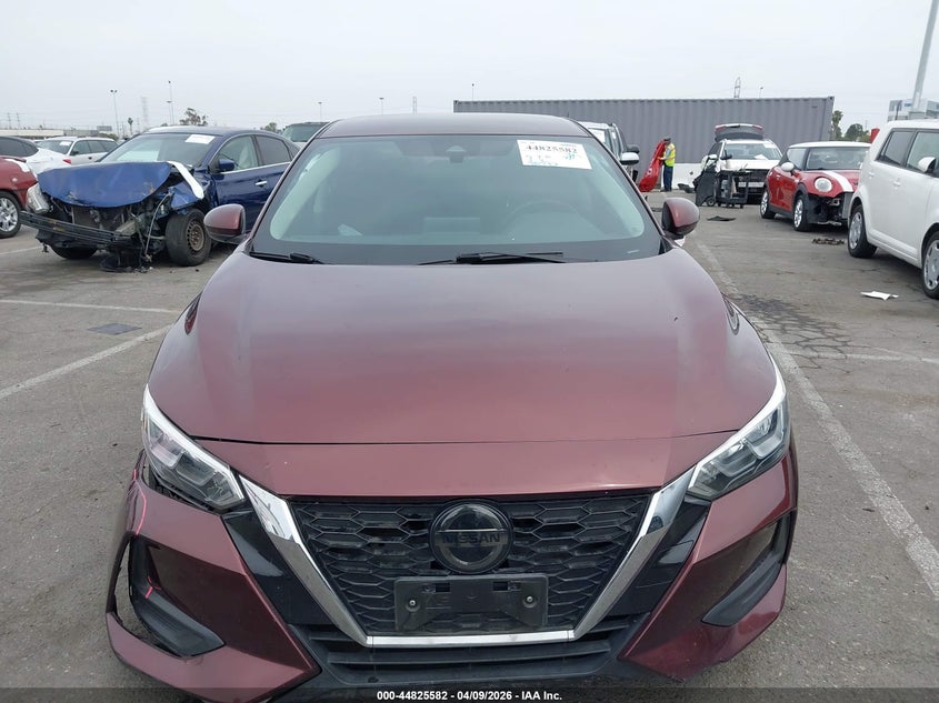 VIN 3N1AB8CV4MY245824 2021 NISSAN SENTRA SV XTRONIC CVT