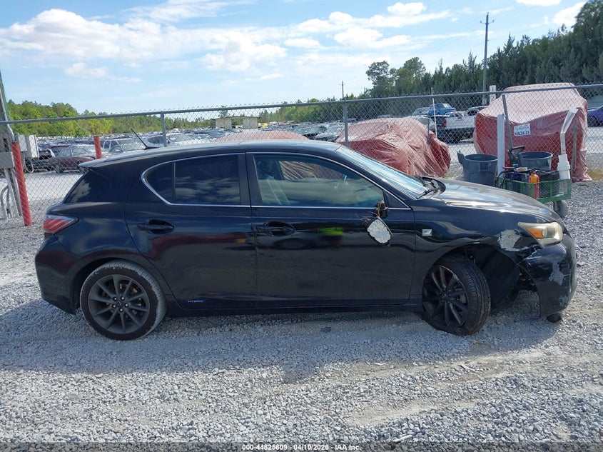 2013 Lexus Ct 200H VIN: JTHKD5BH1D2130732 Lot: 44825609