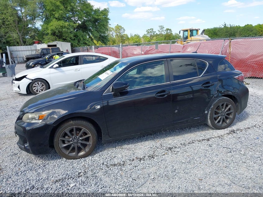 2013 Lexus Ct 200H VIN: JTHKD5BH1D2130732 Lot: 44825609