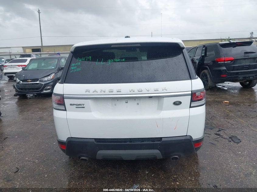 2015 Land Rover Range Rover Sport 3.0L V6 Supercharged Hse/3.0L V6 Supercharged Se VIN: SALWG2VF6FA611371 Lot: 44825620