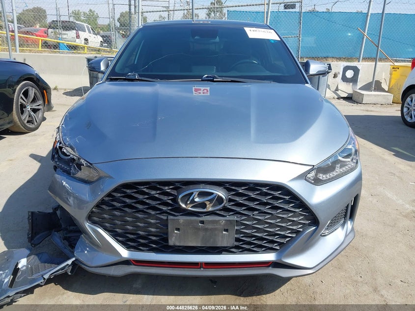2019 Hyundai Veloster Turbo VIN: KMHTH6AB4KU020493 Lot: 44825626