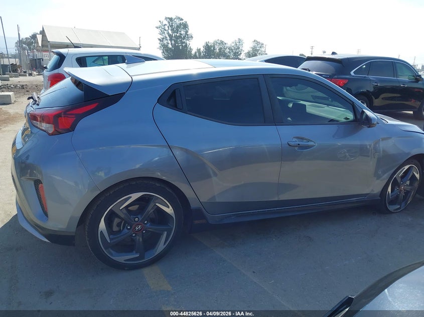 2019 Hyundai Veloster Turbo VIN: KMHTH6AB4KU020493 Lot: 44825626