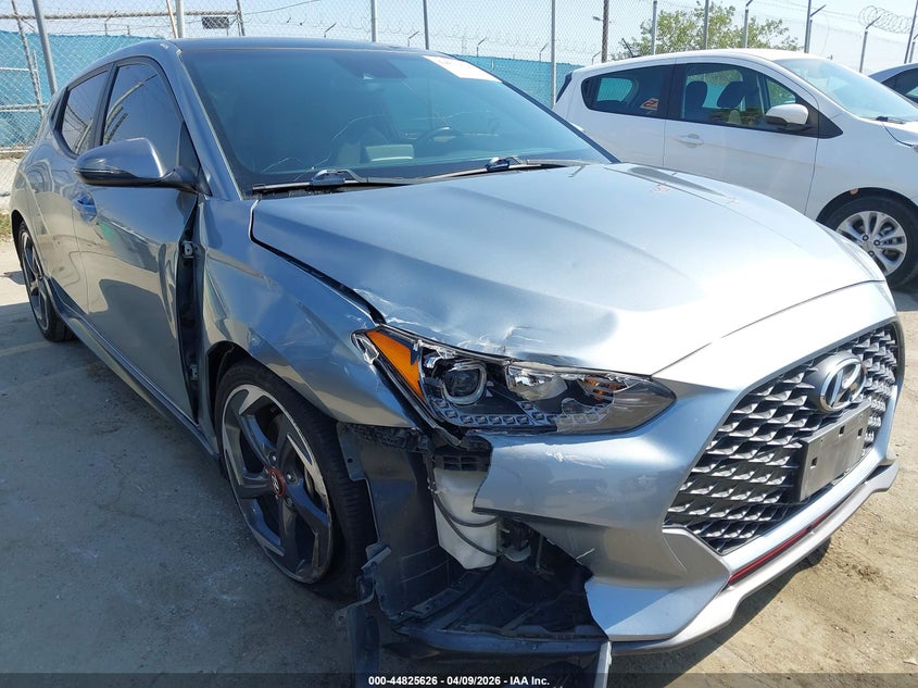 2019 Hyundai Veloster Turbo VIN: KMHTH6AB4KU020493 Lot: 44825626