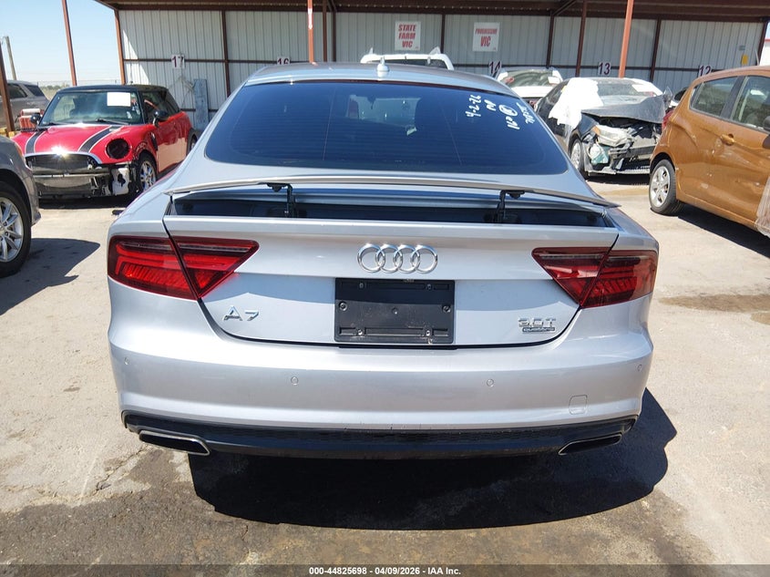 2016 Audi A7 3.0T Premium Plus VIN: WAUWGAFC3GN119832 Lot: 44825698