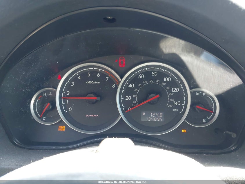 2007 Subaru Outback 2.5I VIN: 4S4BP61C776326770 Lot: 44825716