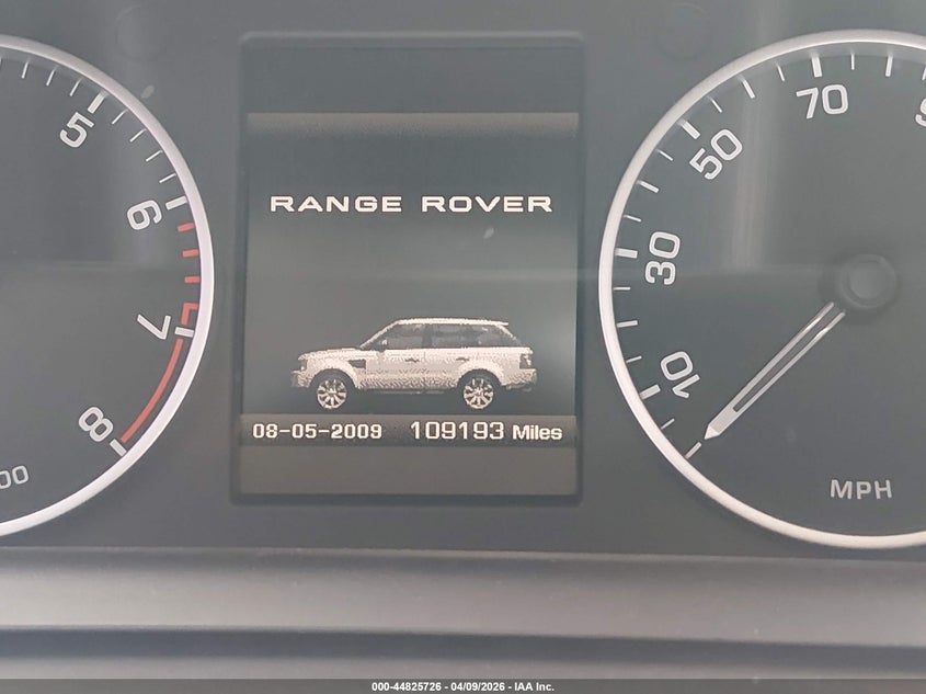 2011 Land Rover Range Rover Sport Hse VIN: SALSK2D45BA702087 Lot: 44825726