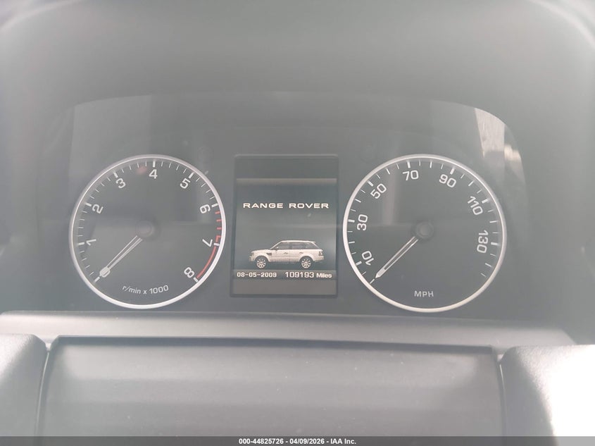 2011 Land Rover Range Rover Sport Hse VIN: SALSK2D45BA702087 Lot: 44825726