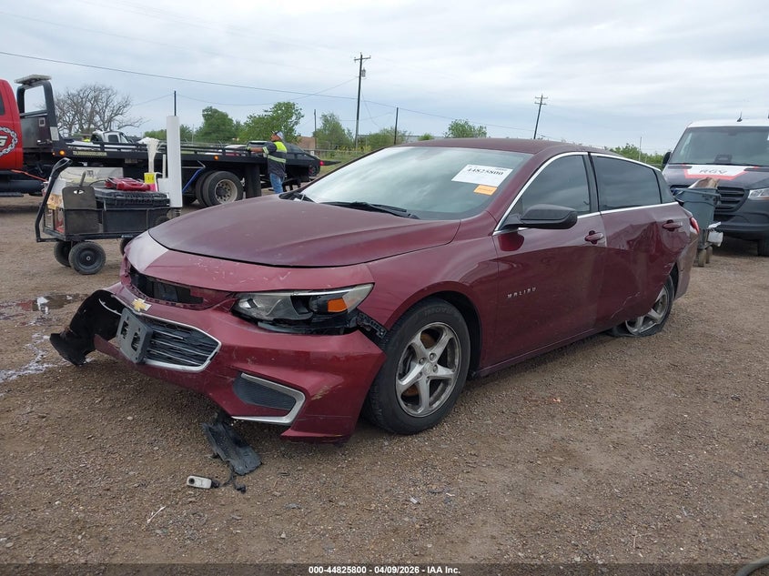 2016 Chevrolet Malibu Ls 1G1ZB5ST1GF242527 photo 1