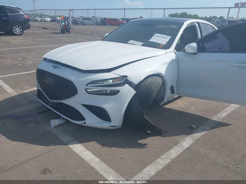 2023 Genesis G70 2.0T Rwd VIN: KMTG34TAXPU115100 Lot: 44825816