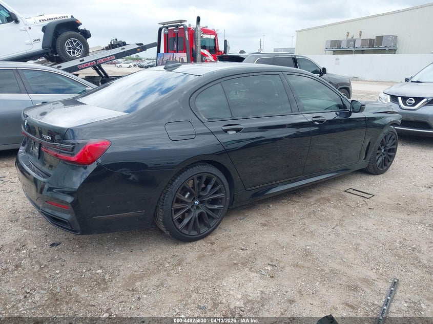 Vin: wba7u2c06nck14553, lot: 45323102, bmw 750 i xdrive 20224