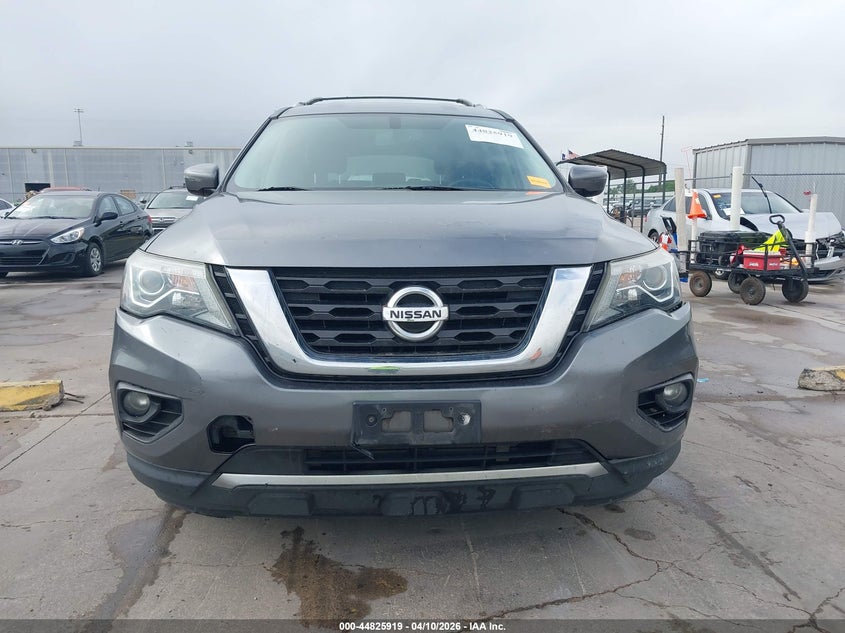 2017 Nissan Pathfinder 3.5 Sv grey Lot 111044825919 Vin 5N1DR2MN5HC626609