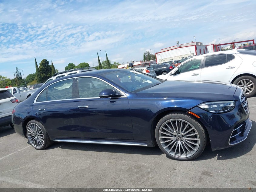 2022 Mercedes-Benz S 580 4Matic VIN: W1K6G7GB6NA160655 Lot: 44825925