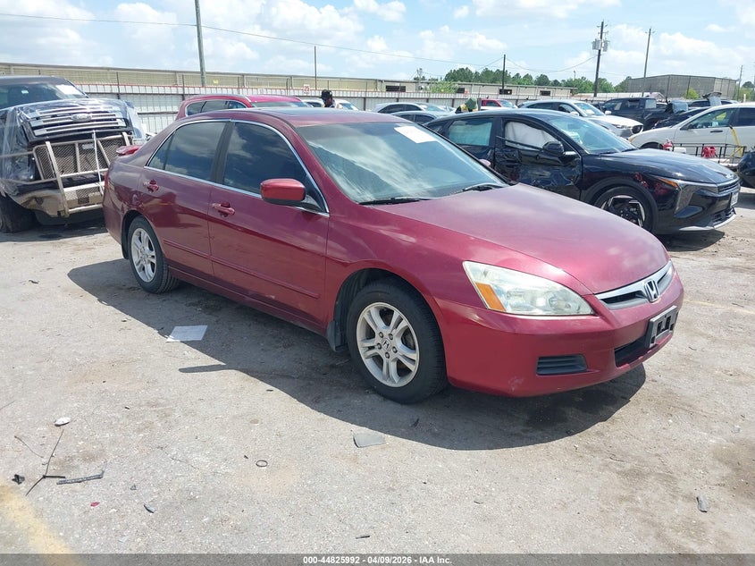 1HGCM568X6A162668 2006 Honda Accord 2.4 Ex auction photo 1