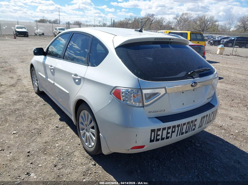 2008 Subaru Impreza 2.5I