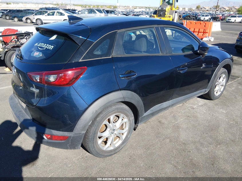 Vin: jm1dkdb74j0317665, lot: 45323328, mazda cx-3 sport 20184