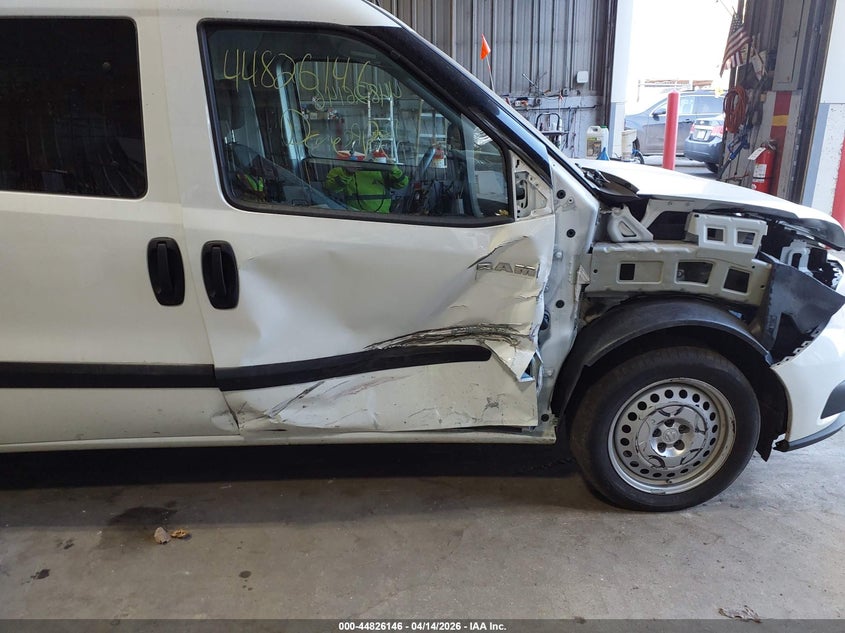 2022 Ram Promaster City Cargo Van VIN: ZFBHRFAB3N6W56325 Lot: 44826146