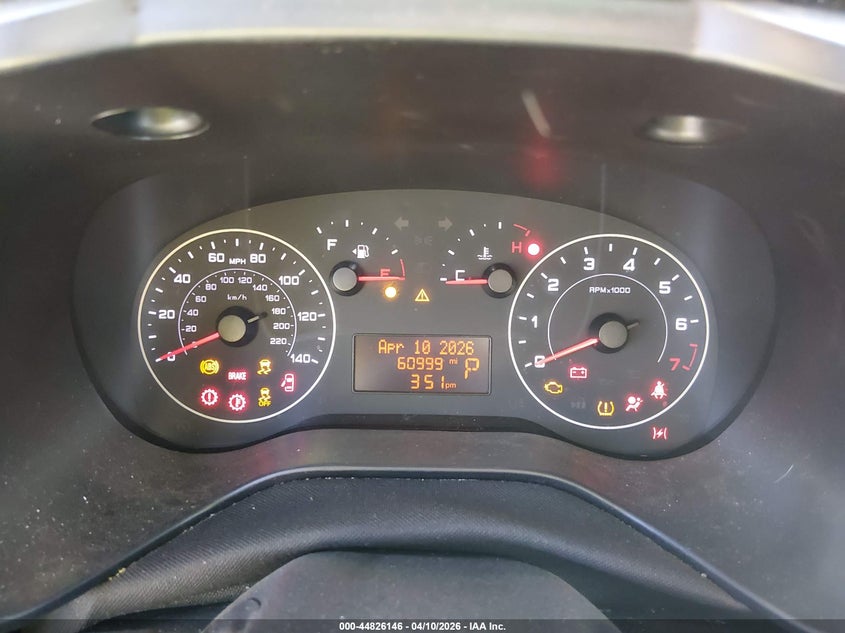 2022 Ram Promaster City Cargo Van VIN: ZFBHRFAB3N6W56325 Lot: 44826146