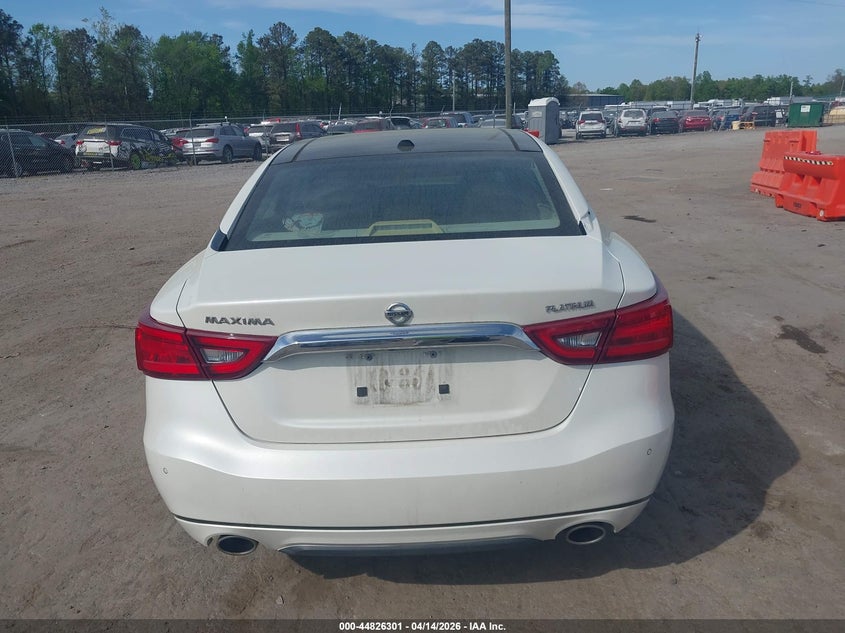 2016 Nissan Maxima 3.5 Platinum VIN: 1N4AA6AP0GC902310 Lot: 44826301
